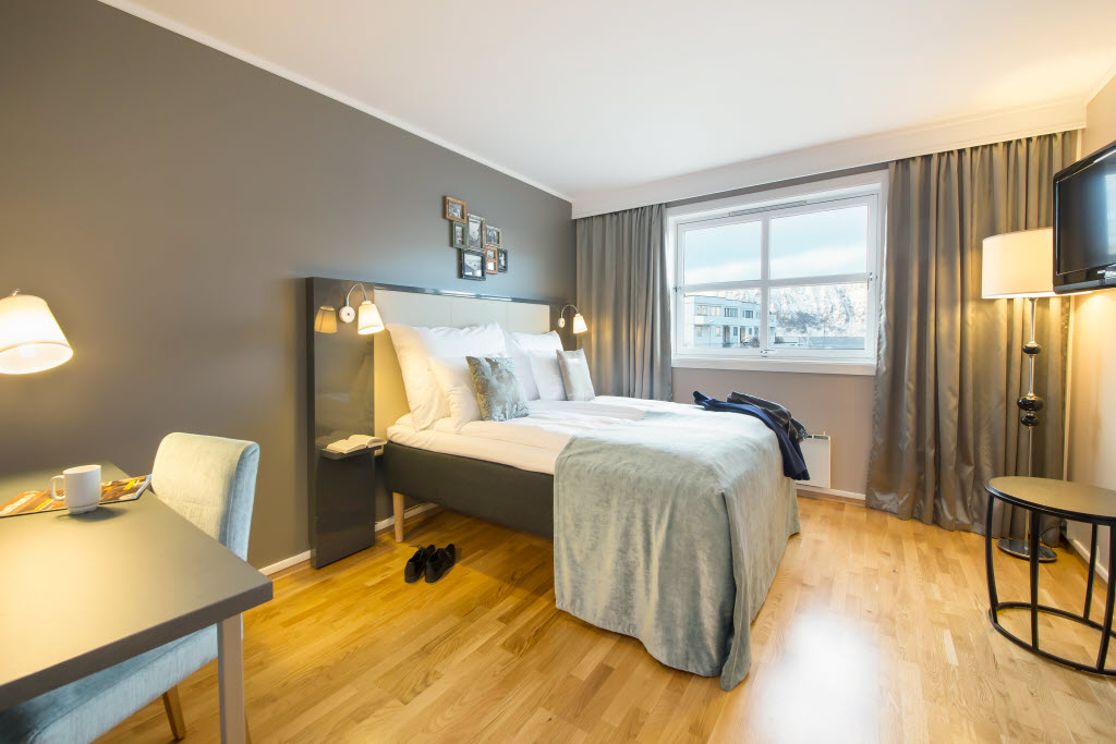 Copyright: Tord-Erik Andresen Superior-rom med kingsize-seng, Scandic Bryggen
